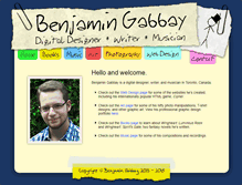 Tablet Screenshot of benjamingabbay.com